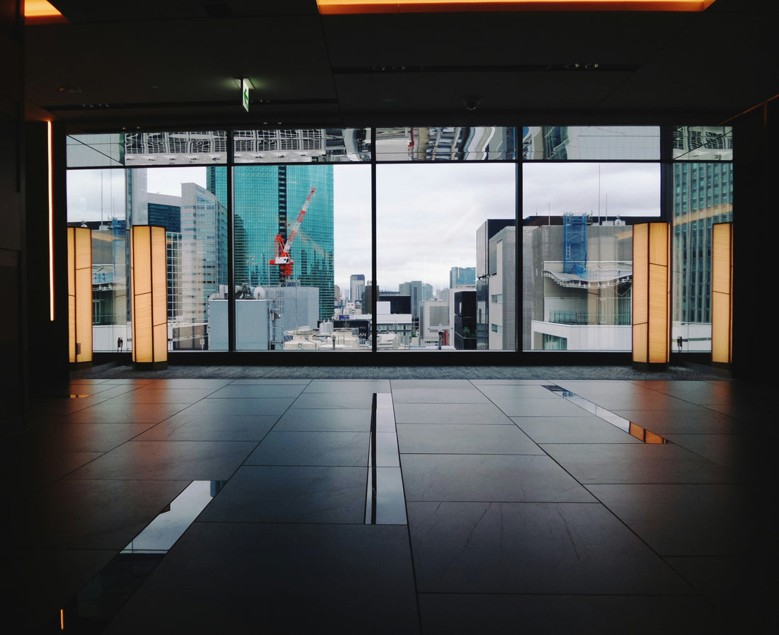 large business building