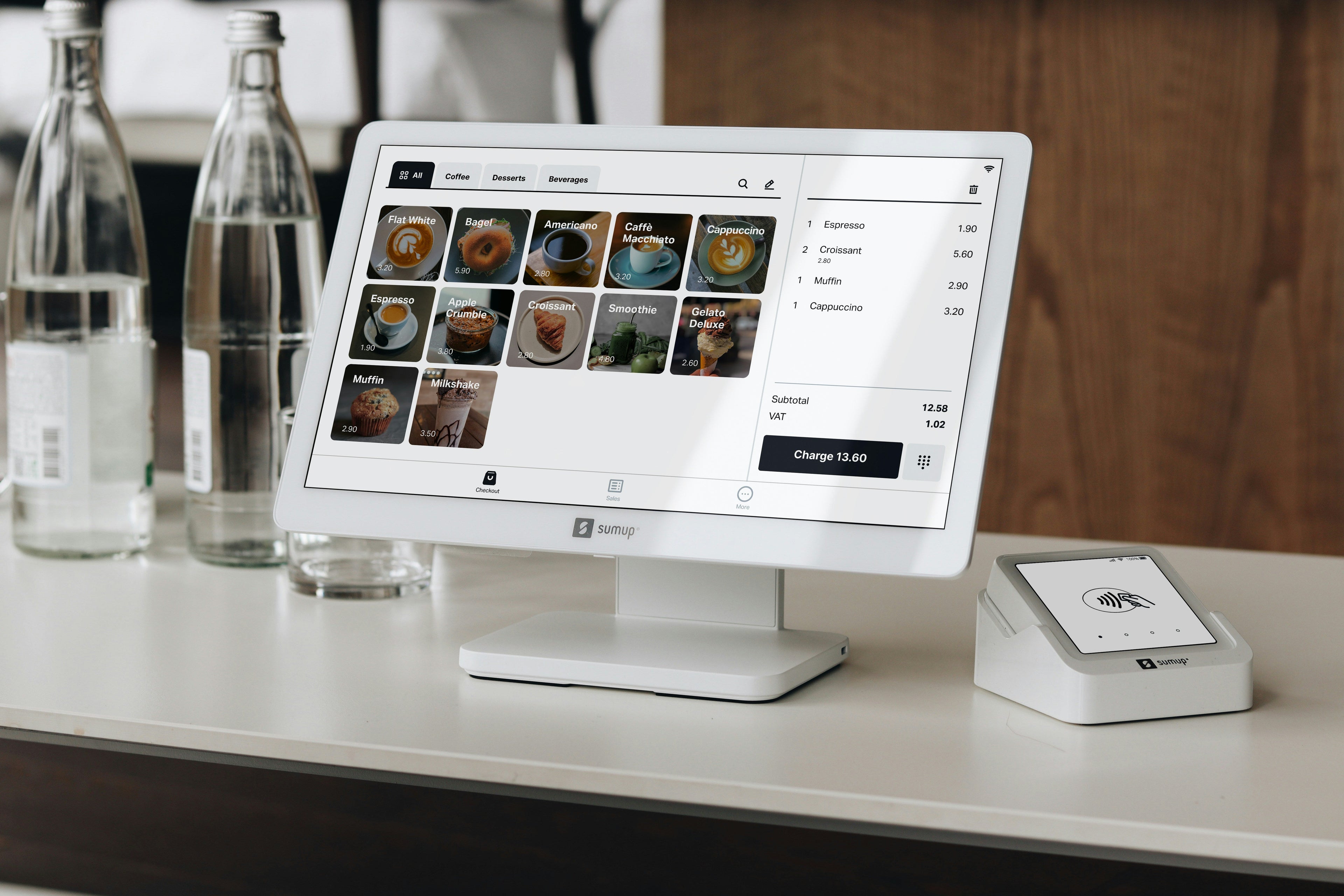 point of sale, checkout, register