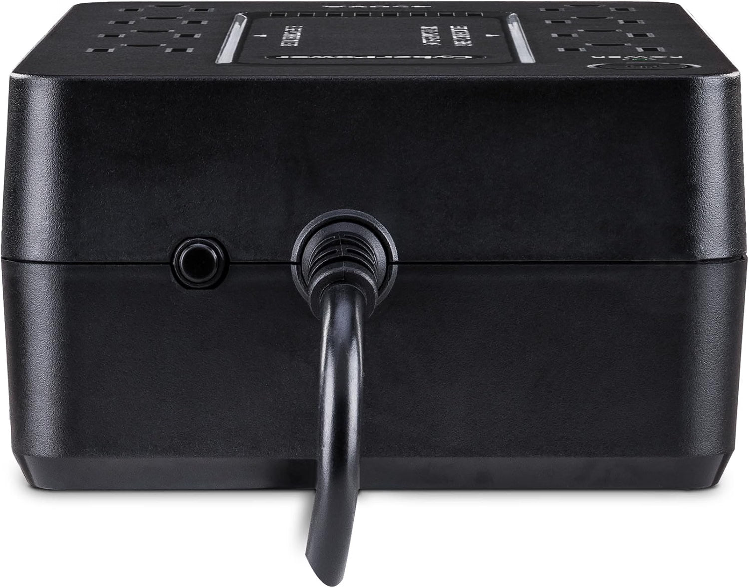CyberPower Small UPS Battery Backup with 8 Outlets side