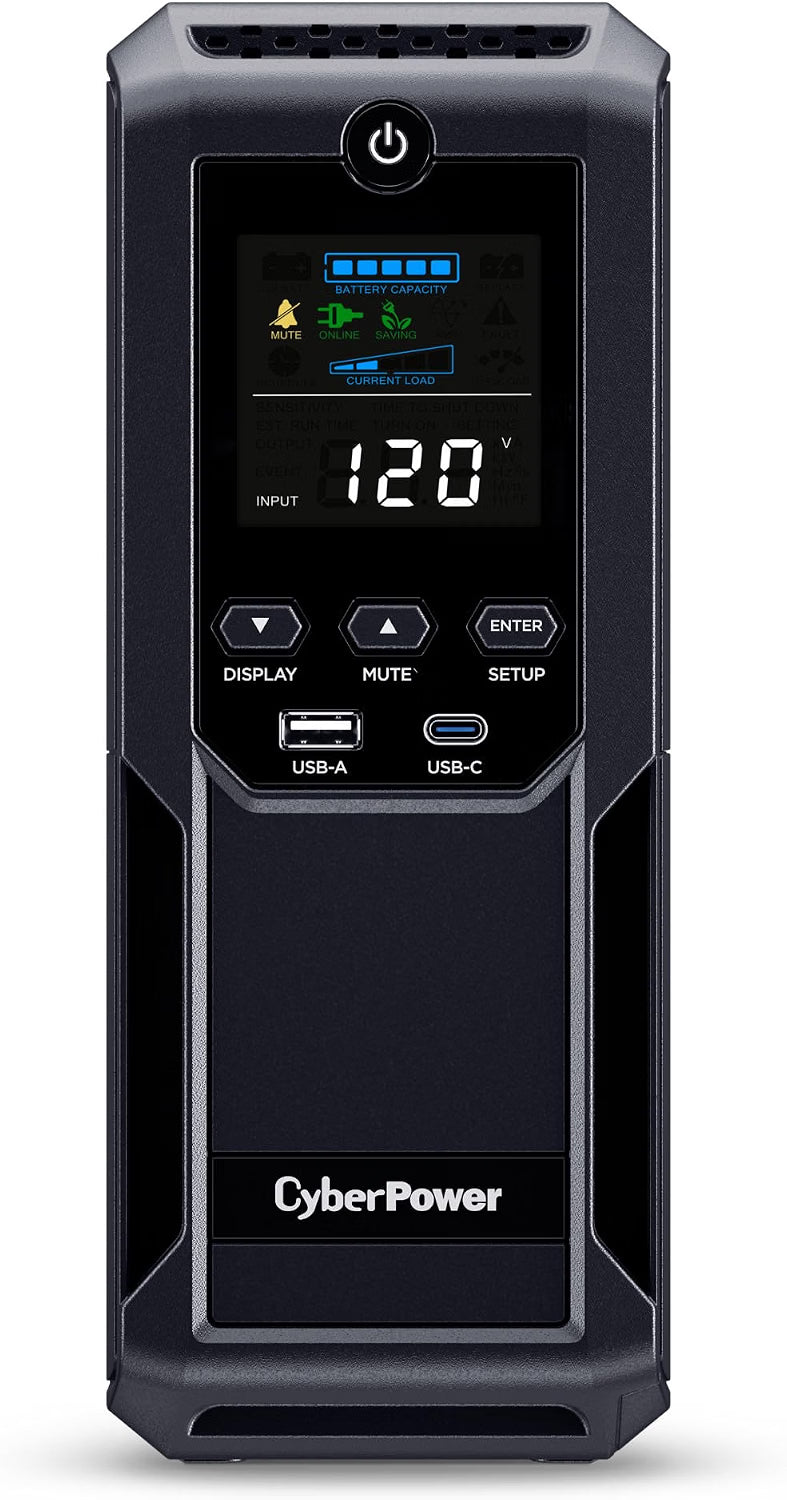 CyberPower UPS Battery Backup and Surge Protector front side