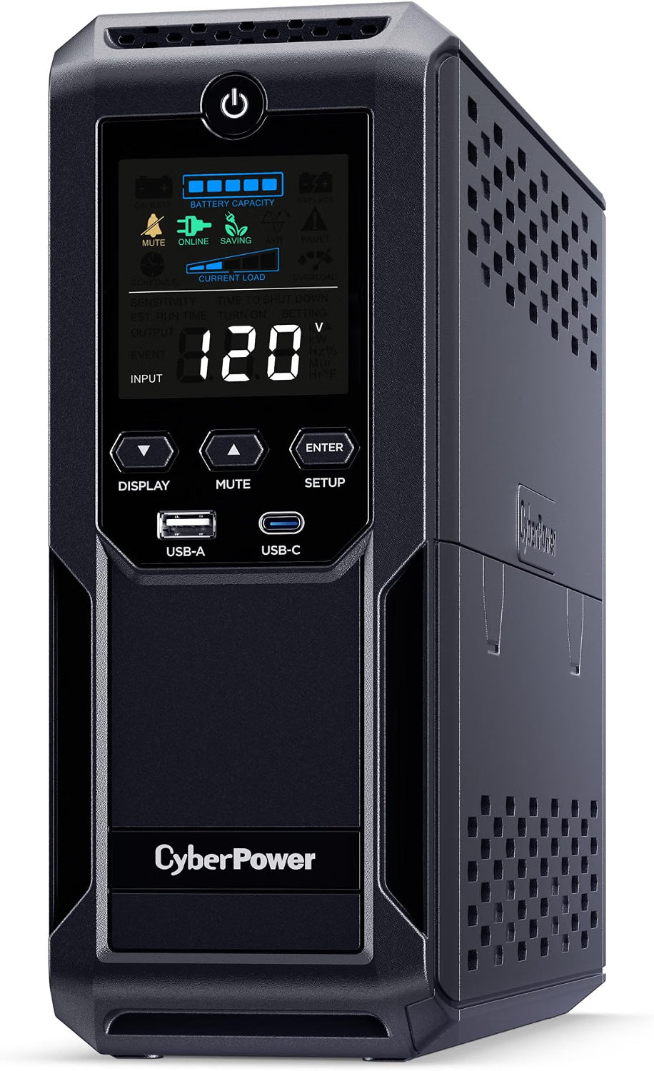 CyberPower UPS Battery Backup and Surge Protector right side