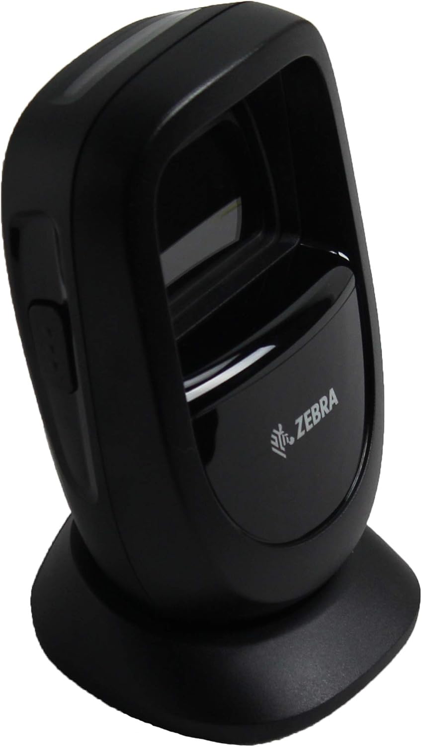 Black point of sale zebra scanner, POS, point of sale, right