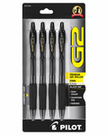 pilot g2 pens, 4 pack